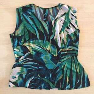 Tropical Sleeveless Tank size medium
